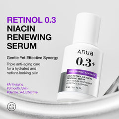 Anua,Serum,Renewing Serum,Hydrating Serum,Soothing Serum,lightweight Serum,Makeupstashpk