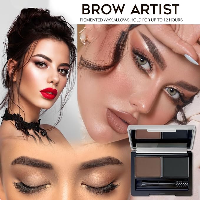 Maliao Brow Artist Genius Kit – All-in-One Eyebrow Shaping & Defining Palette