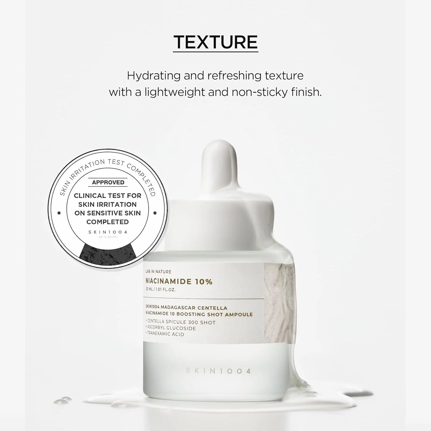 Korean brightening serum, niacinamide serum, pore minimizing serum, Centella serum, brightening ampoule, Korean skincare, oily skin serum, acne-prone skin care, skin tone correction, pore care serum, Centella Asiatica serum, K-beauty skincare, hydrating serum, facial ampoule, lightweight serum, Korean beauty products - Makeupstashpk