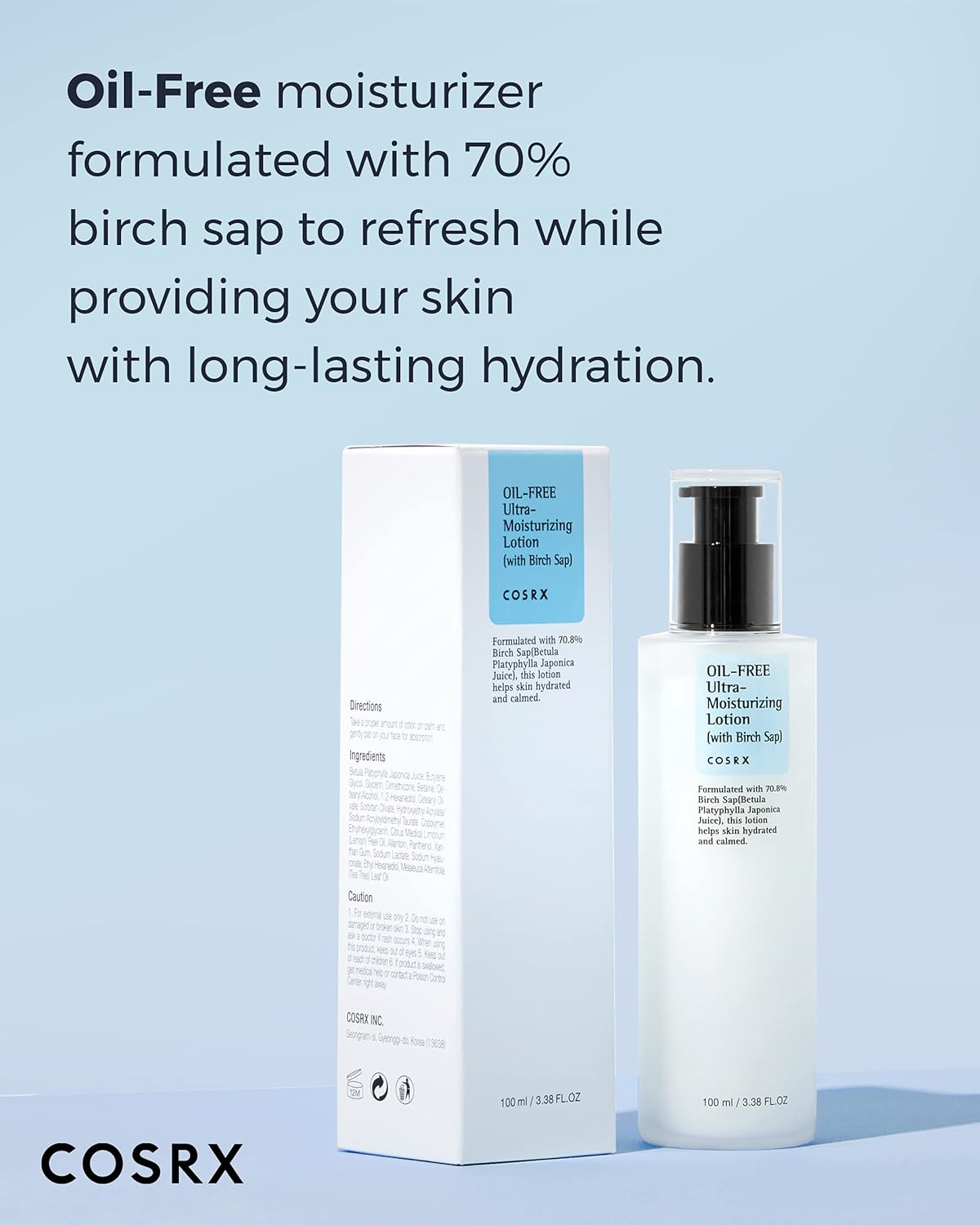  Lightweight ,Hydration ,Sensitive ,Oily Skin ,Moisturizing Lotion - Makeup Stash Pakistan