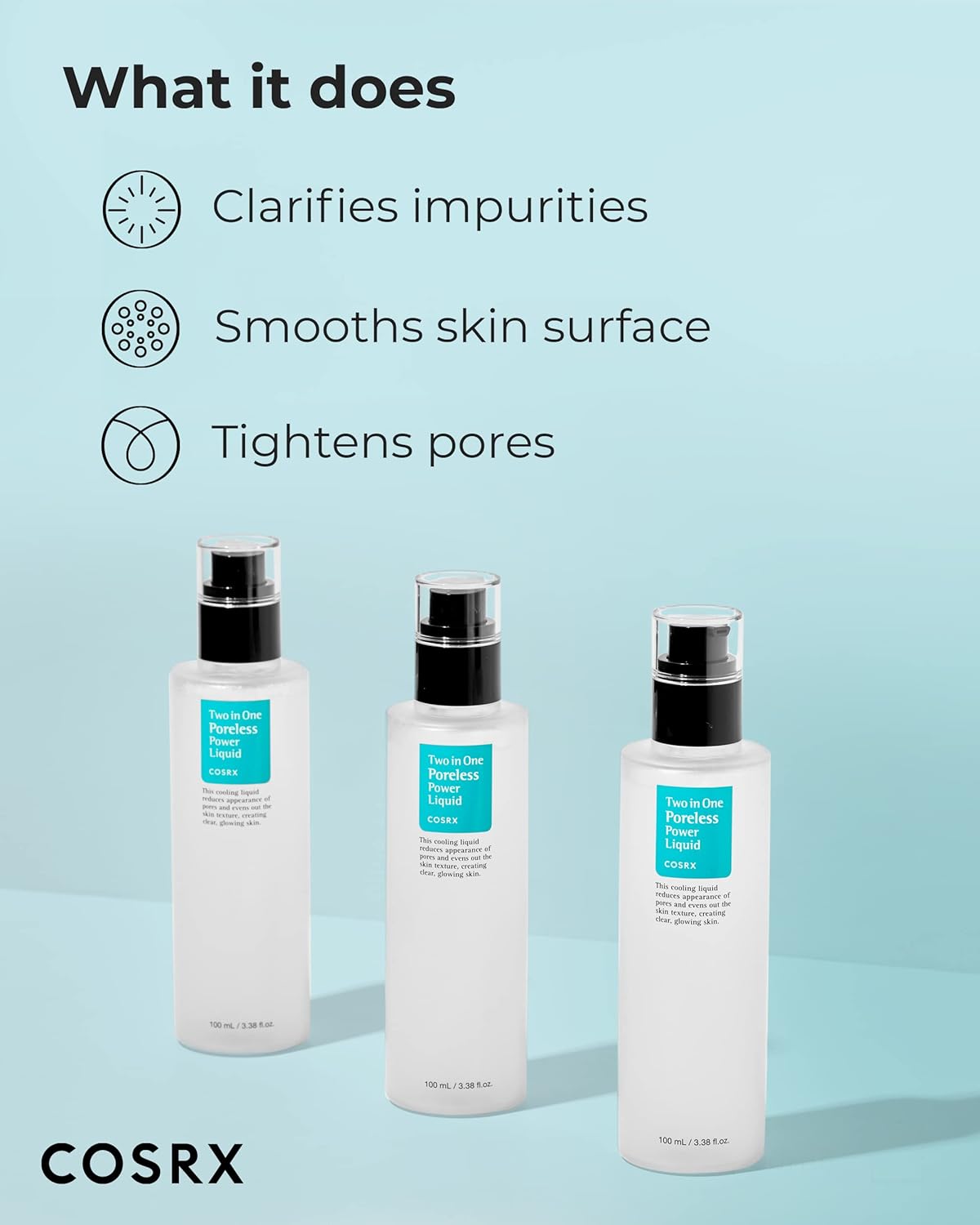 Power Liquid, Pore Minimizer, BHA Toner, Korean Skincare, Oily Skin Care, Blackhead Treatment, Skin Smoothing Essence, Pore Tightening, Acne Prone Skin - Makeup Stash Pakistan