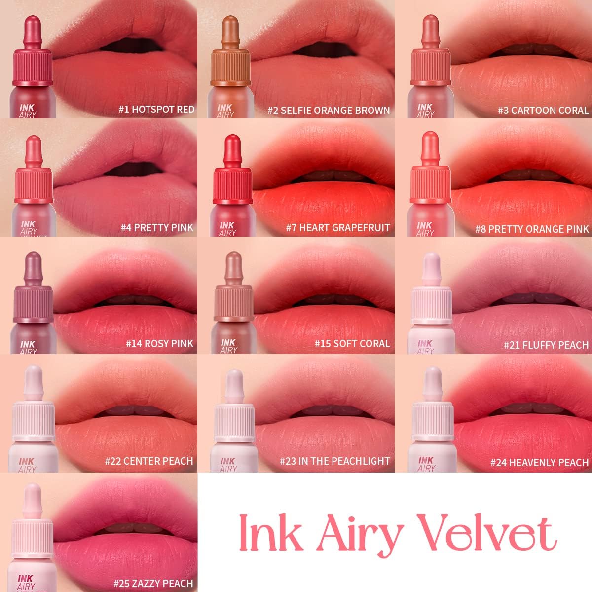 Matte Lip Stain, Velvet lip tint, Long lasting Tint, Soft Matte Lipstick, Coral Lip tint, Gradient lips - Makeup Stash Pakistan