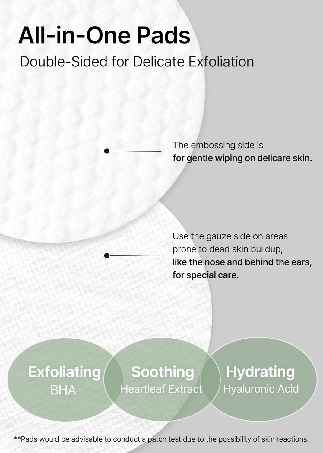 Heartleaf Extract, Exfoliating Toner Pads, Facial Peels, Hydrating, Troubled Skin & Breakouts , Makeup Stash Pakistan