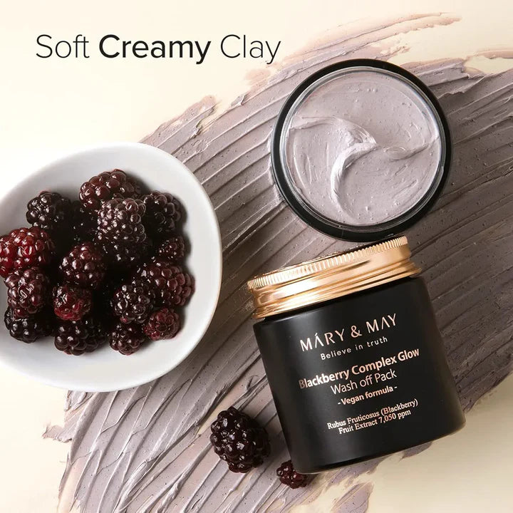 Brightening , Deep-Cleansing Face Mask , Glowing skin mask , Hydrating wash off mask , Blackberry face mask , Makeupstashpk