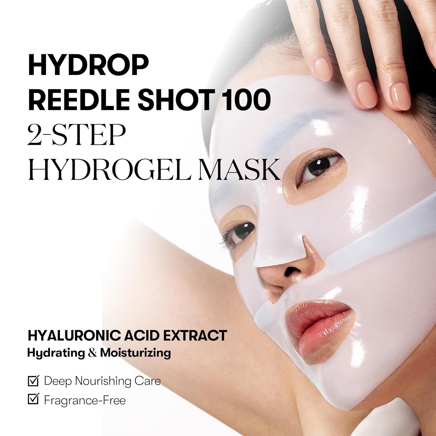 VT Cosmetics -  Hydrop Reedle Shot 100hL 2 Step Hydrogel Mask Sheet-Makeup Stash Pakistan