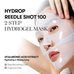 VT Cosmetics -  Hydrop Reedle Shot 100hL 2 Step Hydrogel Mask Sheet-Makeup Stash Pakistan