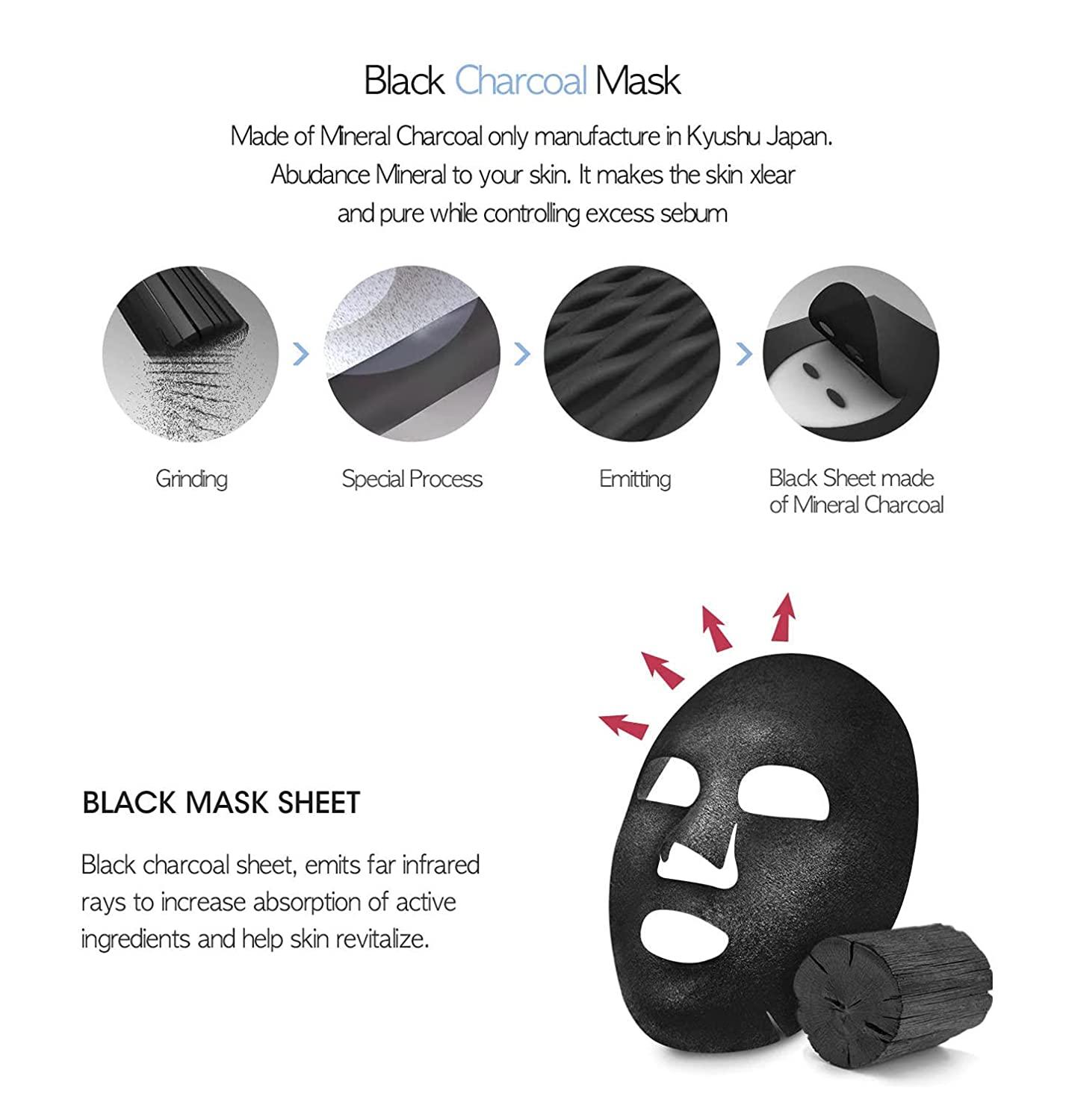 Mediheal - W.H.P White Hydrating Black Mask Ex 25ml - Makeup Stash Pakistan
