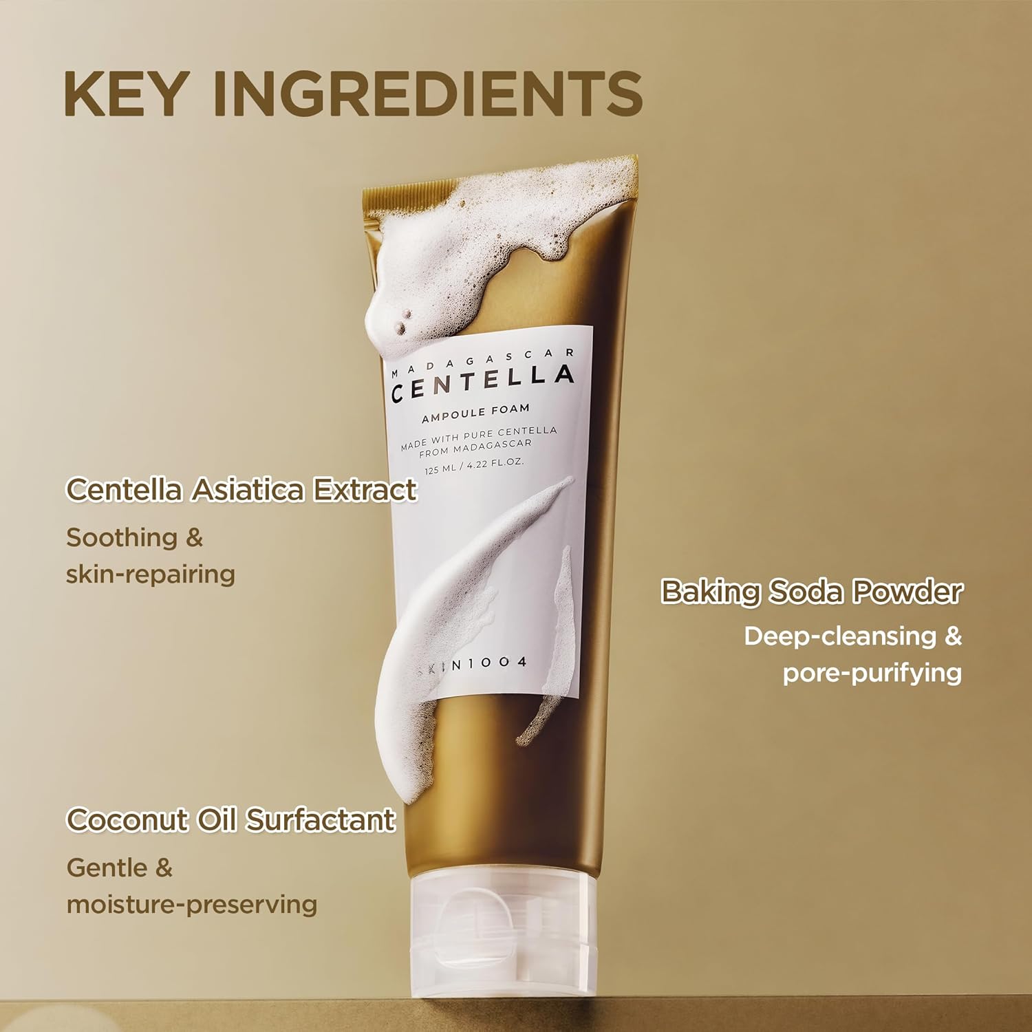 Skin1004 - Madagascar Centella Ampoule Foam 125ml - Makeup Stash Pakistan