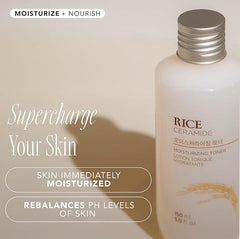 The Face Shop - Rice Ceramide Moisturizing Toner 150ml - Makeup Stash Pakistan