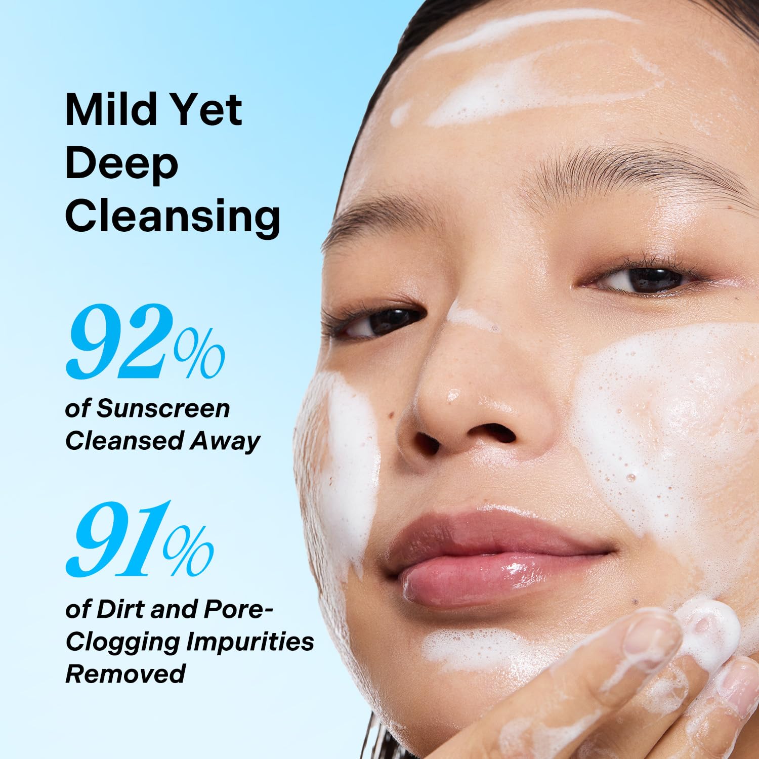 Torriden,Foam Cleanser, Hyaluronic Acid Cleanser, Korean Face Wash, Hydrating Cleanser, Gentle Face Wash, Torriden DIVE IN Cleanser, Low Molecular Hyaluronic Acid, Korean Skincare - Makeupstashpk