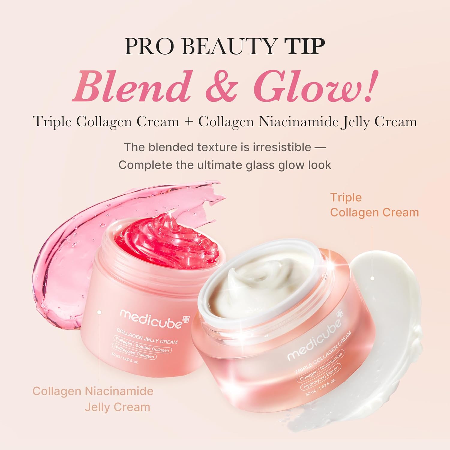 Collagen Cream, Triple Collagen Cream, Anti Aging Face Cream, Korean Skincare Cream, Firming Face Cream, Hydrating Moisturizer, Wrinkle Repair Cream, K Beauty Pakistan, Plump Skin Cream, Elasticity Boost Cream, Makeup Stash Pakistan