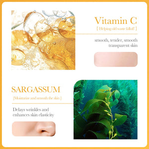 Brighten Mud Mask, Bioaqua Vitamin C Mask, Vitamin C Mud Mask, Brightening Face Mask, Deep Cleansing Mask, Glow Face Mask, Clay Mask for Oily Skin, Face Mask for Dark Spots, Korean Skincare Mask, Skin Brightening Mask, Vitamin C Skincare - Makeupstashpk