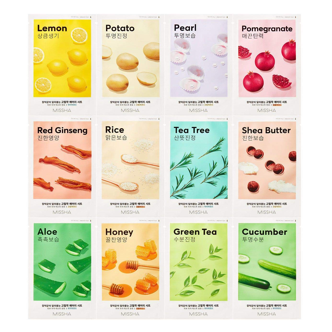 Missha - Airy Fit Tea Tree Mask Sheets 20ml - Makeup Stash Pakistan