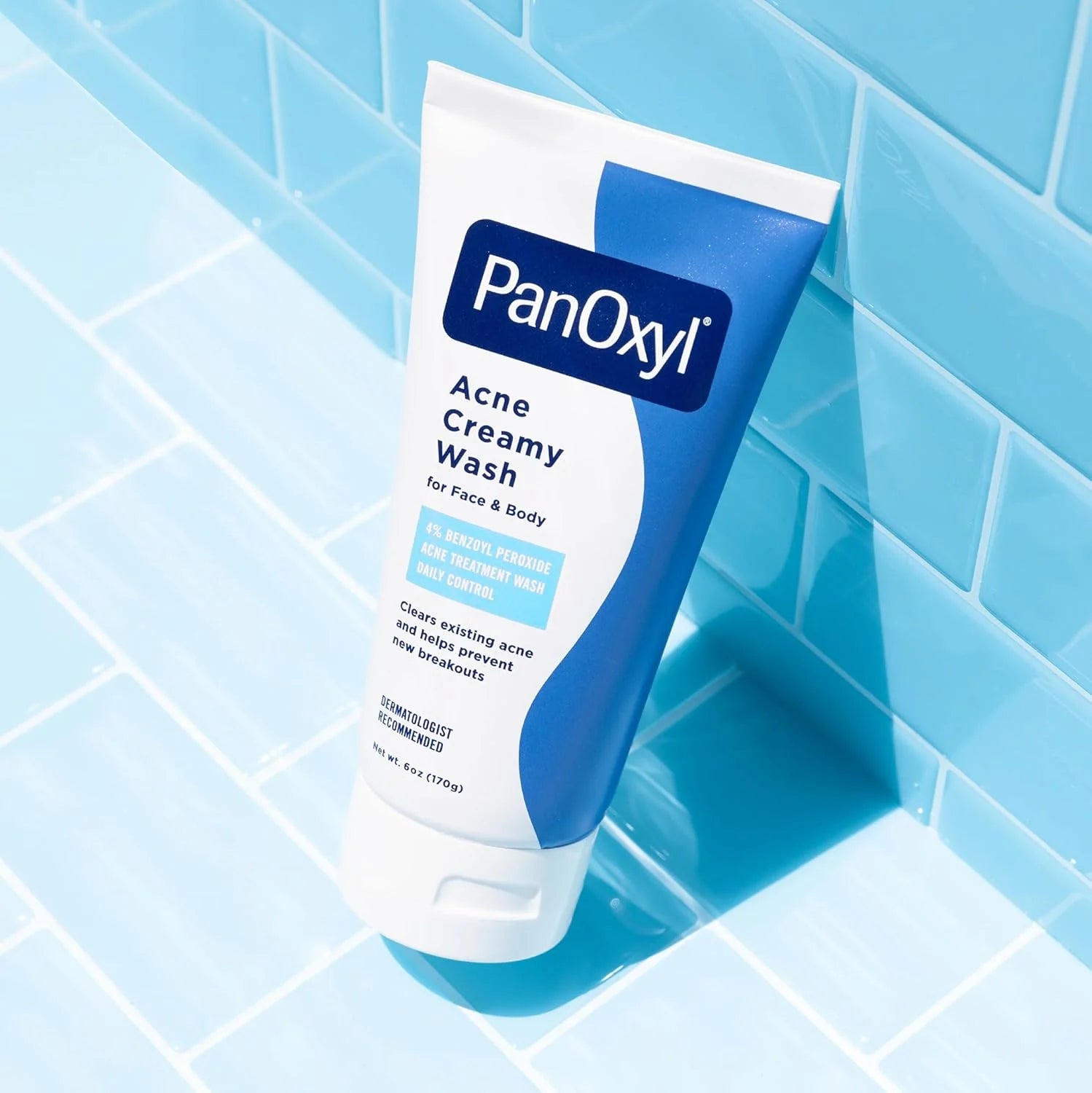 PanOxyl Acne Creamy Wash,Acne Face Wash,Body Wash for Acne,PanOxyl Face Wash,4 Percent Benzoyl Peroxide,Acne Fighting Cleanser,Best  Cleanser for Acne,Oily Skin Face Wash - Makeupstashpk