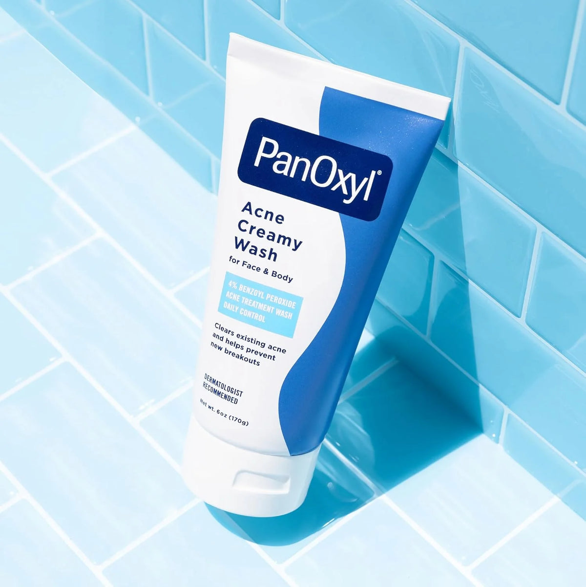 PanOxyl Acne Creamy Wash,Acne Face Wash,Body Wash for Acne,PanOxyl Face Wash,4 Percent Benzoyl Peroxide,Acne Fighting Cleanser,Best  Cleanser for Acne,Oily Skin Face Wash - Makeupstashpk