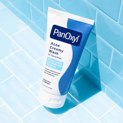 PanOxyl Acne Creamy Wash,Acne Face Wash,Body Wash for Acne,PanOxyl Face Wash,4 Percent Benzoyl Peroxide,Acne Fighting Cleanser,Best  Cleanser for Acne,Oily Skin Face Wash - Makeupstashpk