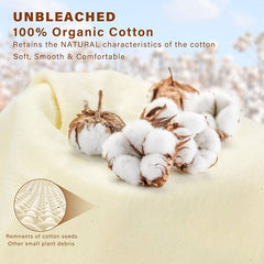Good Feel Organic Cotton Unbleached Large Size 28 - Makeup Stash Pakistan