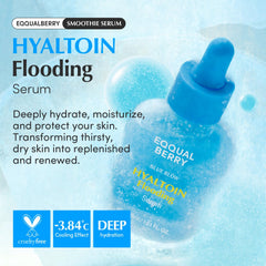Eqqualberry serum, hyaluronic acid serum, hydrating flooding serum, moisture boost serum, skin barrier repair serum, deep hydration skincare, Korean hydrating serum,Makeupstashpk