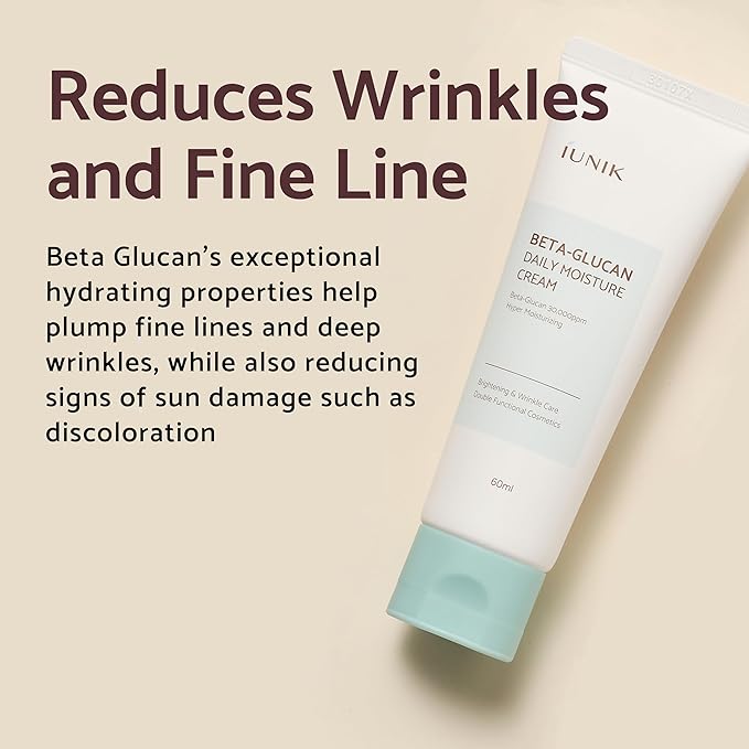 iunik Beta Glucan Daily Moisture Cream 60 ML - Makeup Stash Pakistan