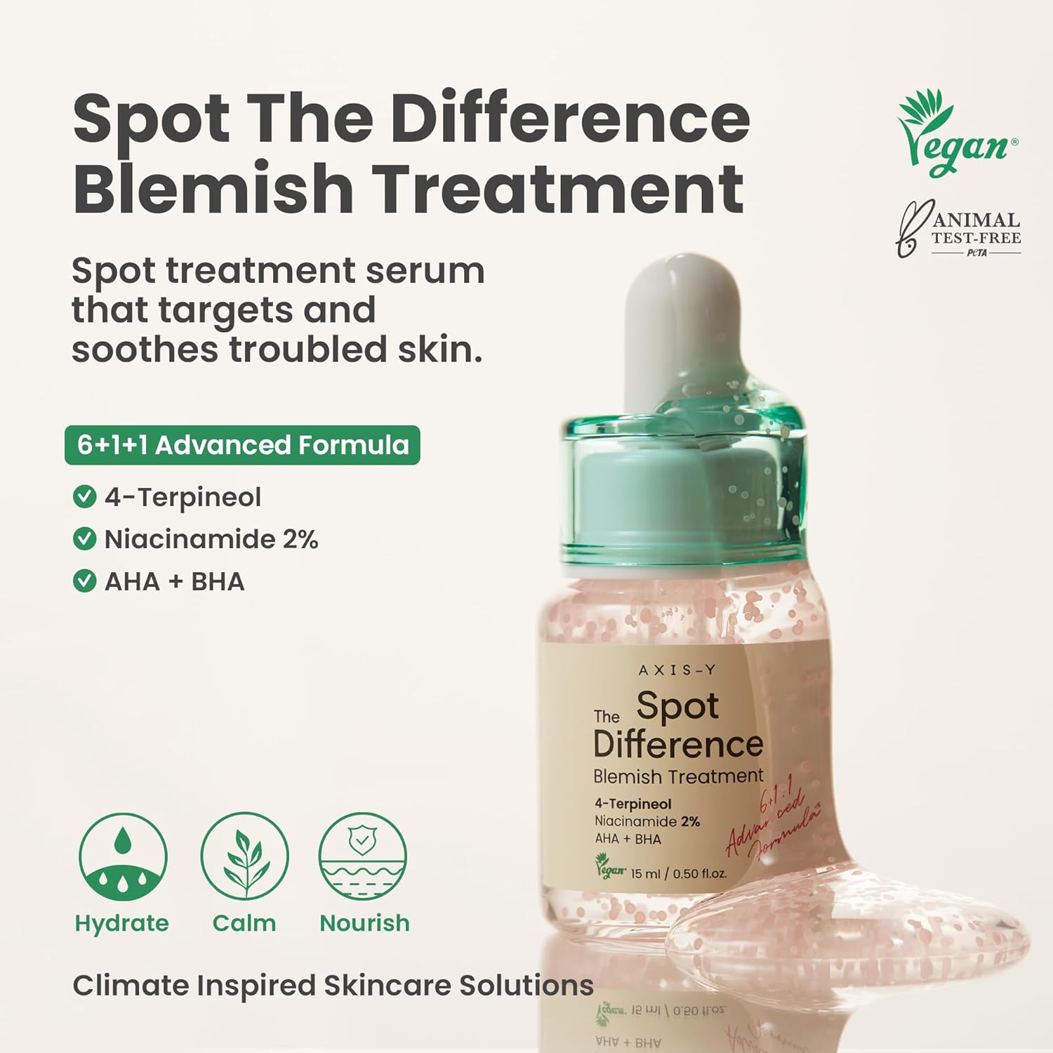 Axis-Y blemish treatment, acne spot treatment korea, spot the difference axis-y, dark spot corrector serum, acne treatment for sensitive skin, korean acne solution,Makeupstashpk