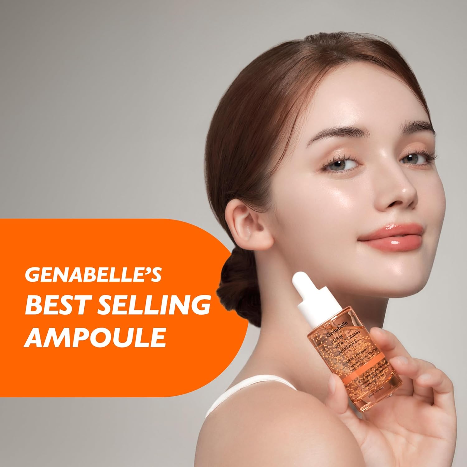 Genabelle ampoule, PDRN ampoule, brightening serum, toning ampoule, Korean serum, skin repair serum, glow serum, vitamin ampoule, anti aging serum, K-beauty serum,Makeupstashpk