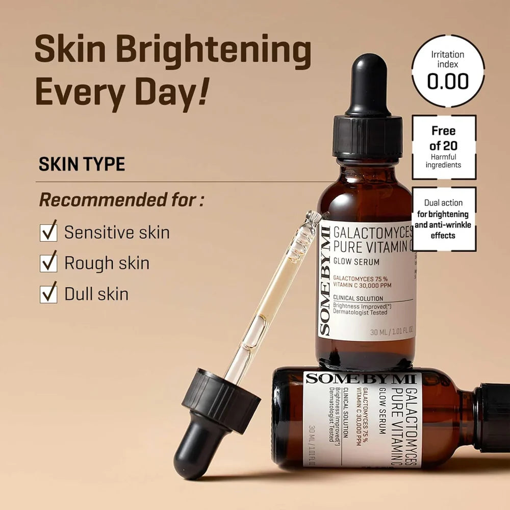 Vitamin C Serum, Glow Serum, Brightening Serum, Galactomyces Serum, Korean Skincare,Korean Beauty Products, Face Glow Serum, Anti Pigmentation Serum, Niacinamide Serum, Hydrating Glow Serum, Radiance Booster Serum, K Beauty Pakistan, Uneven Skin Tone Serum - Makeupstashpk