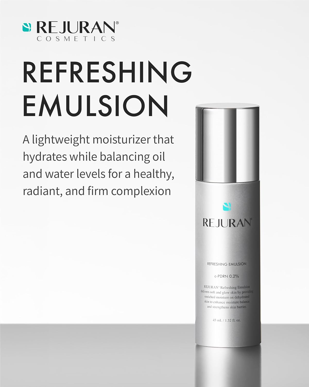 Korean skincare emulsion, lightweight moisturizer, hydrating emulsion 45ml, skin barrier repair emulsion, soothing face emulsion, oily skin moisturizer, sensitive skin care, Makeup Stash Pakistan