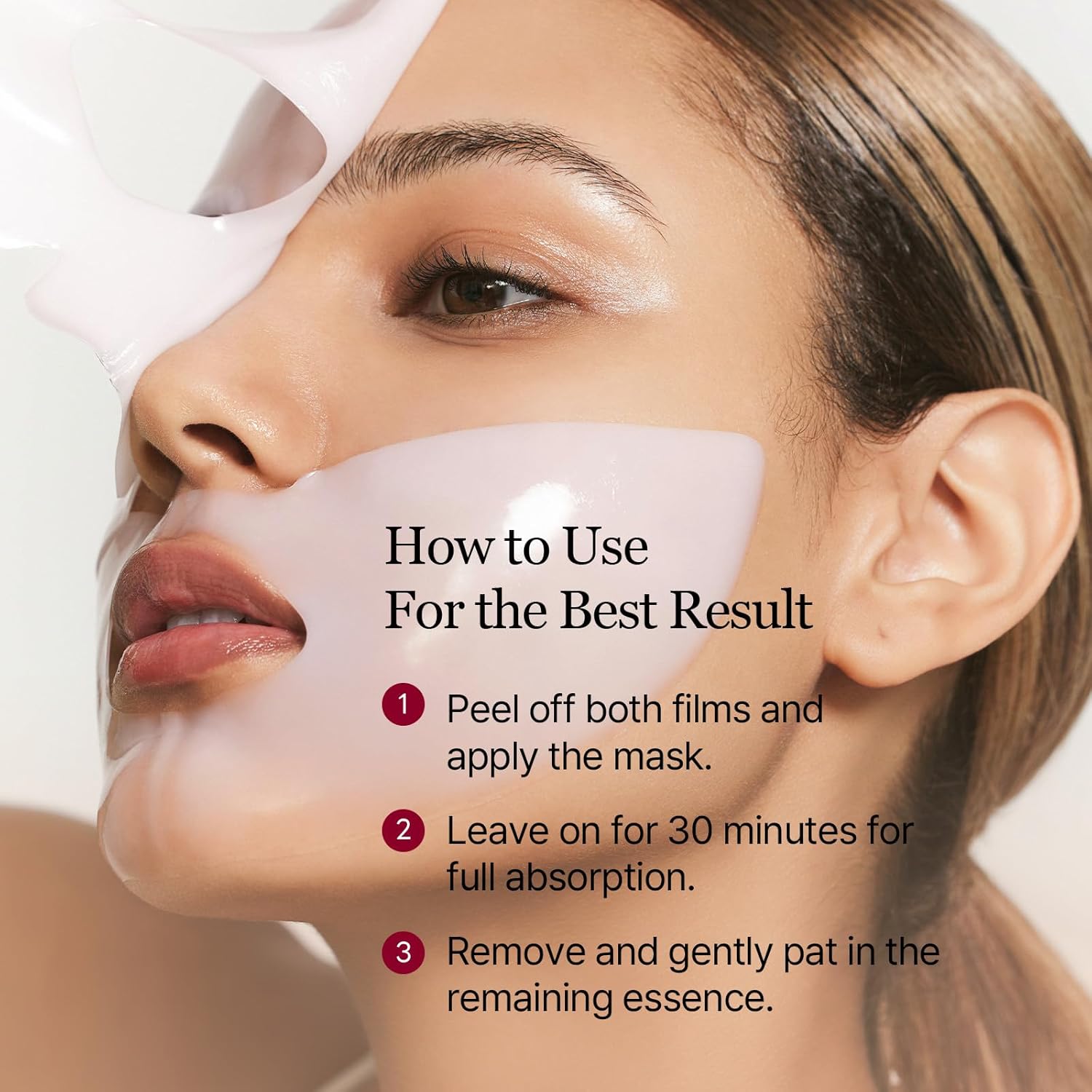 collagen firming mask, Camellia sheet mask, Korean anti-aging mask, hydrogel face mask K-beauty, hydrating firming mask, skin elasticity mask, glow boosting mask, collagen mask sheet, Round Lab Camellia mask - Makeup Stash Pakistan