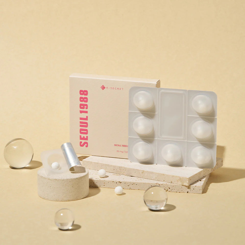 K-secret – Seoul 1988 Boosting Ball: Collagen 100% Capsule 7ea -Makeup Stash Pakistan