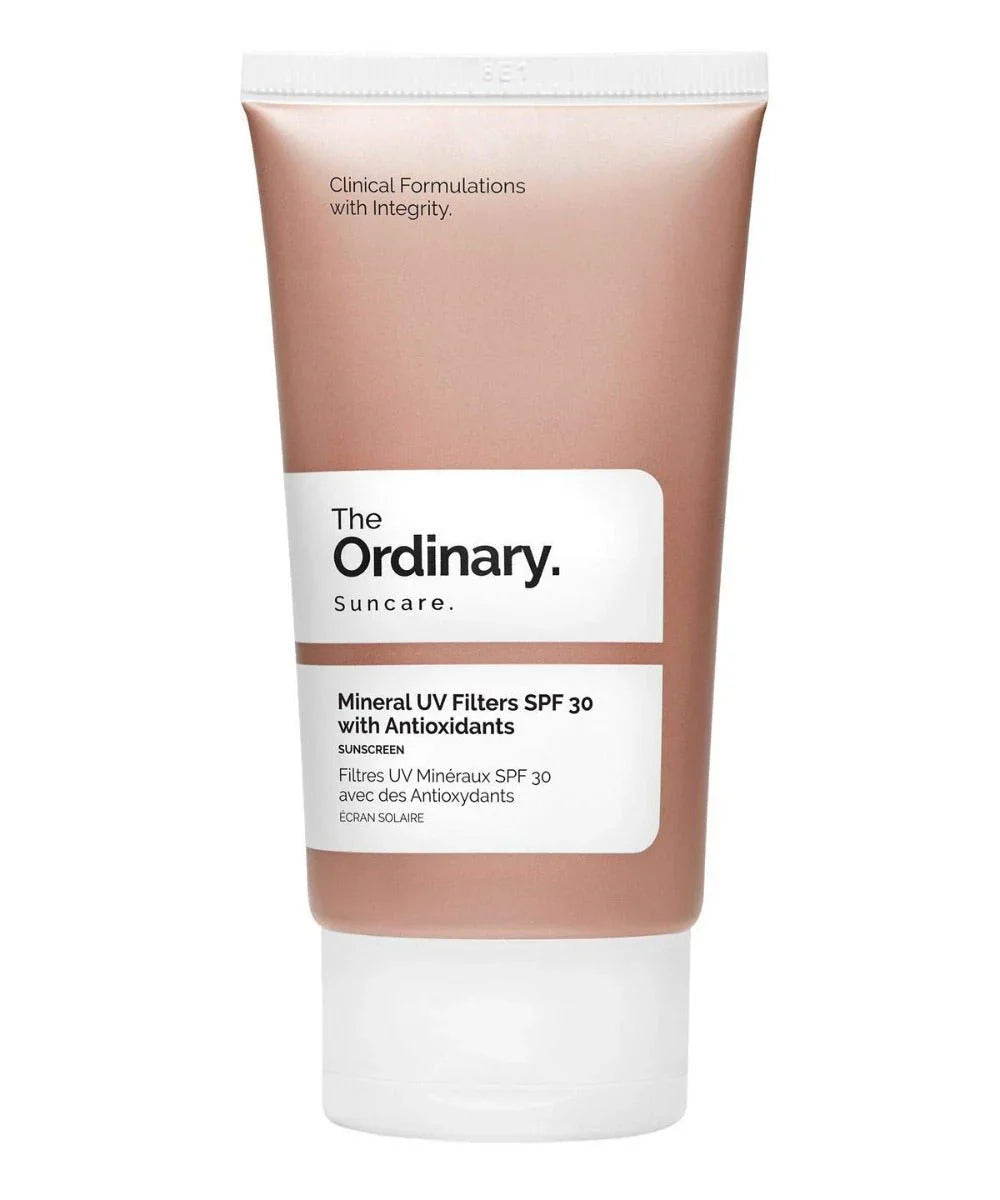 The Ordinary Mineral UV Filters SPF 30 with Antioxidants 50ML | Broad Spectrum Sunscreen