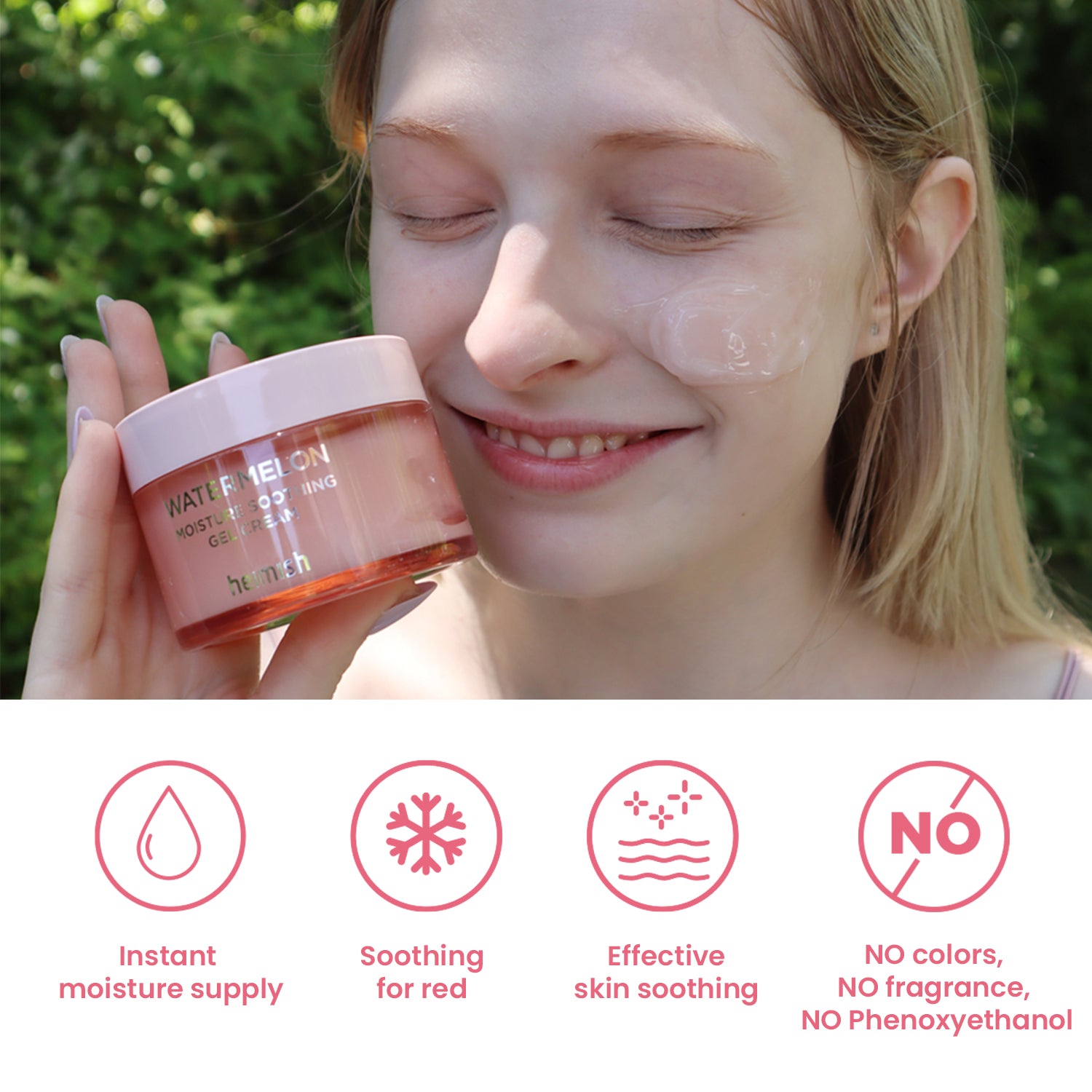 Heimish - Watermelon Moisture Soothing Gel Cream 110ml-Makeup Stash Pakistan