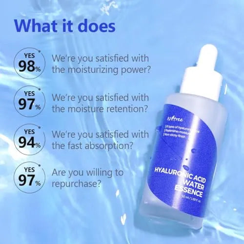 Isntree - Hyaluronic Acid Water Essence 50ml - Makeup Stash Pakistan