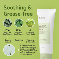 Iunik  Centella Calming Gel 60 ML - Makeup Stash Pakistan