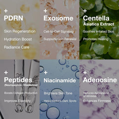 PDRN Cream 20g, Skin Repair Moisturizer, Anti Aging Recovery Cream, Korean Skincare Cream, Skin Barrier Repair, Hydrating Face Cream, Regeneration Cream, Sensitive Skin Cream, Post Treatment Cream - Makeup Stash Pakistan