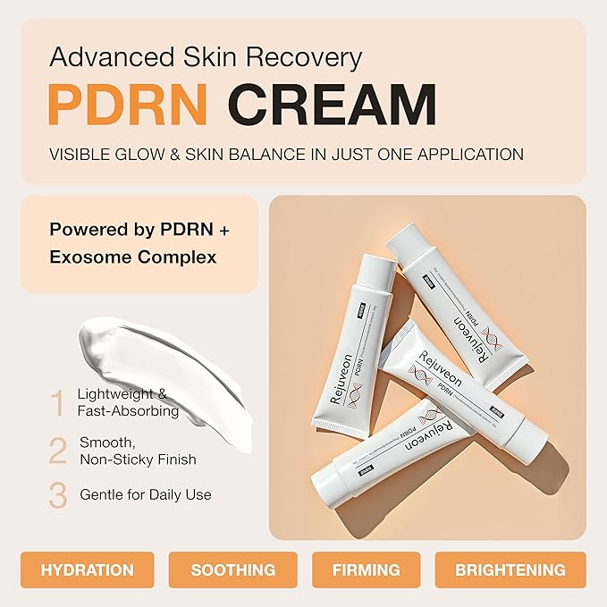 PDRN Cream 20g, Skin Repair Moisturizer, Anti Aging Recovery Cream, Korean Skincare Cream, Skin Barrier Repair, Hydrating Face Cream, Regeneration Cream, Sensitive Skin Cream, Post Treatment Cream - Makeup Stash Pakistan