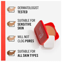 Lightweight , Matte Powder , Powder Foundation , Buildable Coverage , Natural Matte Finish , Makeupstashpk