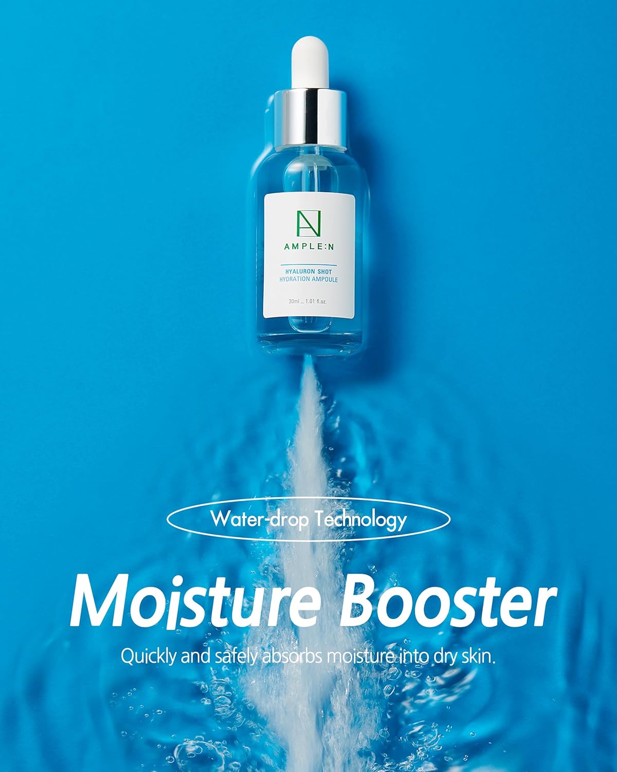 AMPLE:N,Hyaluronic Acid Serum, Plumping face serum, Dewy skin serum, Makeupstashpk