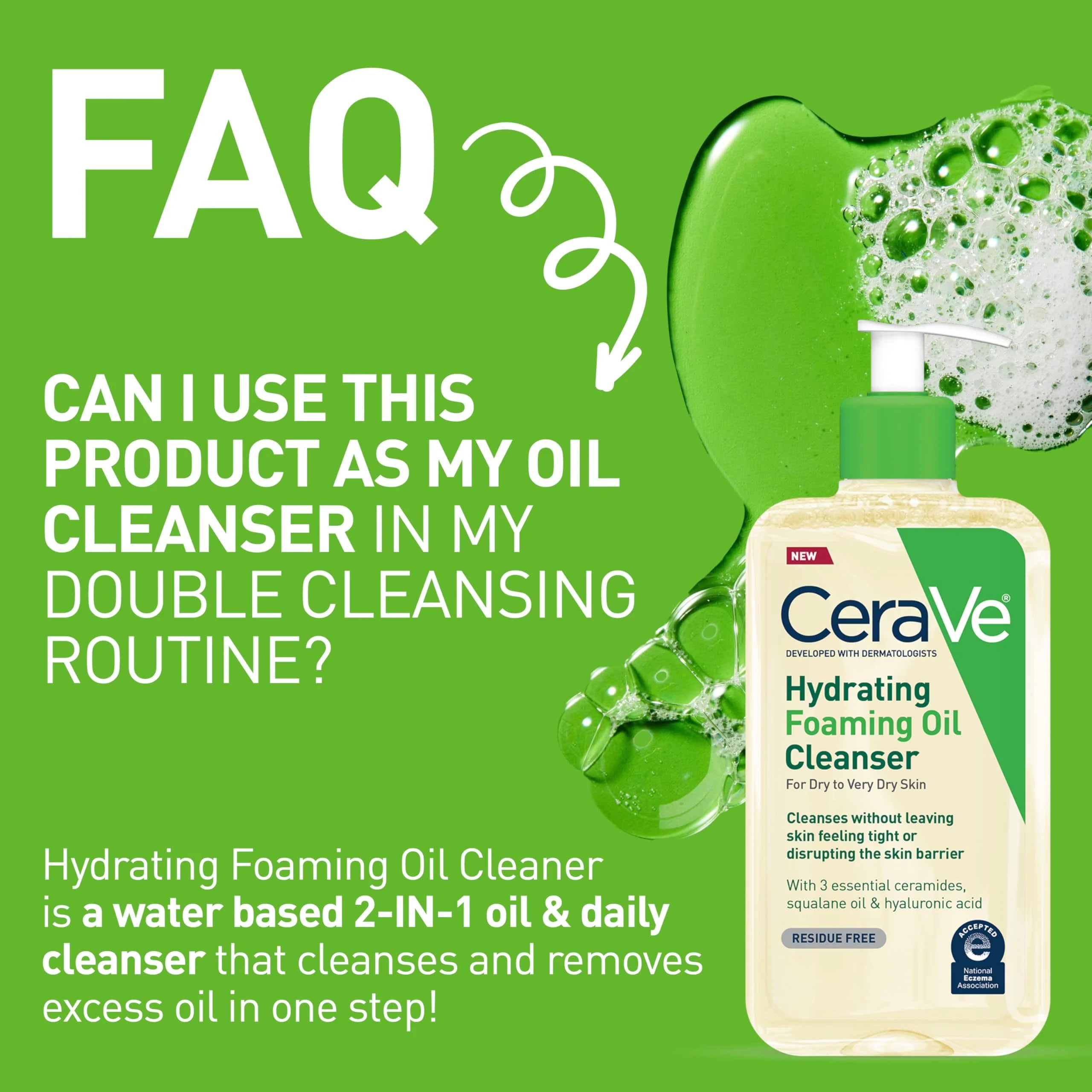 hydrating cleanser, foaming oil cleanser, dry skin,gentle face wash, ceramide cleanser, squalane cleanser, sensitive skin cleanser, face and body cleanser, fragrance free cleanser- Makeup Stash Pakistan