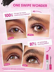 Sheglam mascara, ultra lash lift mascara, lengthening mascara, lifting mascara, volume mascara, long lasting mascara pakistan, eye makeup mascara, clump free mascara,Makeupstashpk
