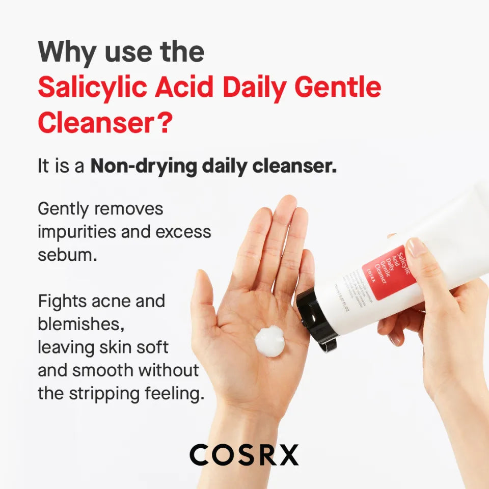 Cosrx Salicylic Acid Gentle Daily Cleanser 20ml