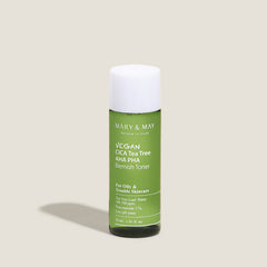 Mary & May - Cica Tea Tree AHA PHA blemish Toner 30ml - Makeup Stash Pakistan
