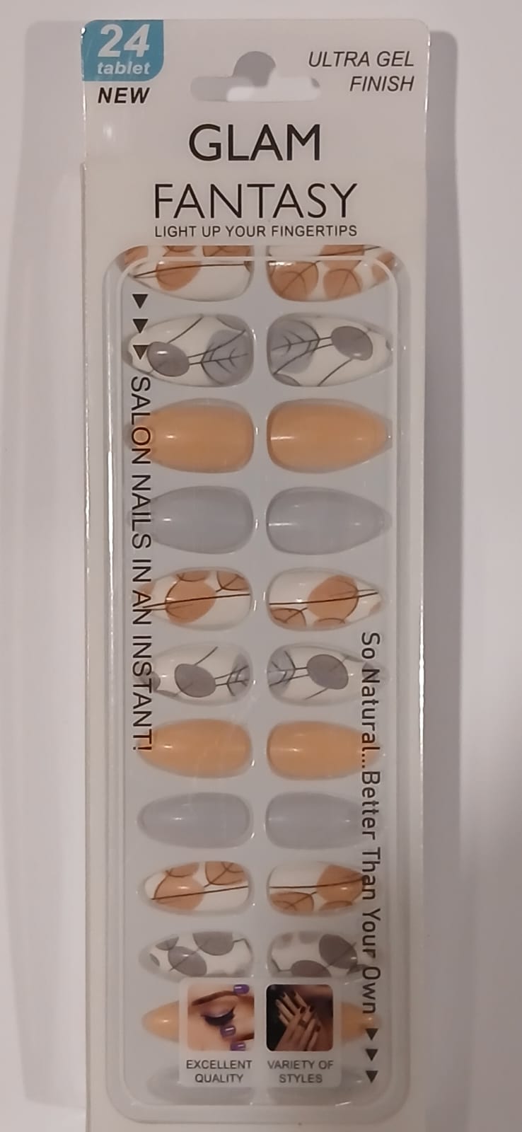 Glam Fantasy Light Up Your Fingertips Nails - Makeup Stash Pakistan