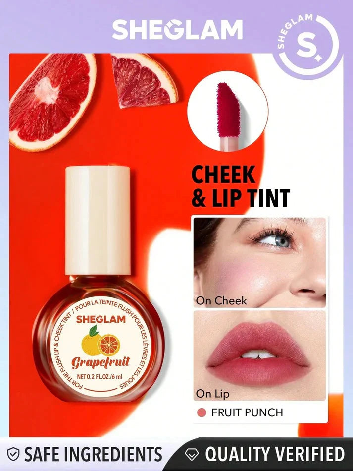 Multi-Use , Coral Lip & Cheek Tint , Blush Tint , Hydrating Lip  , Natural Glow , Makeupstashpk