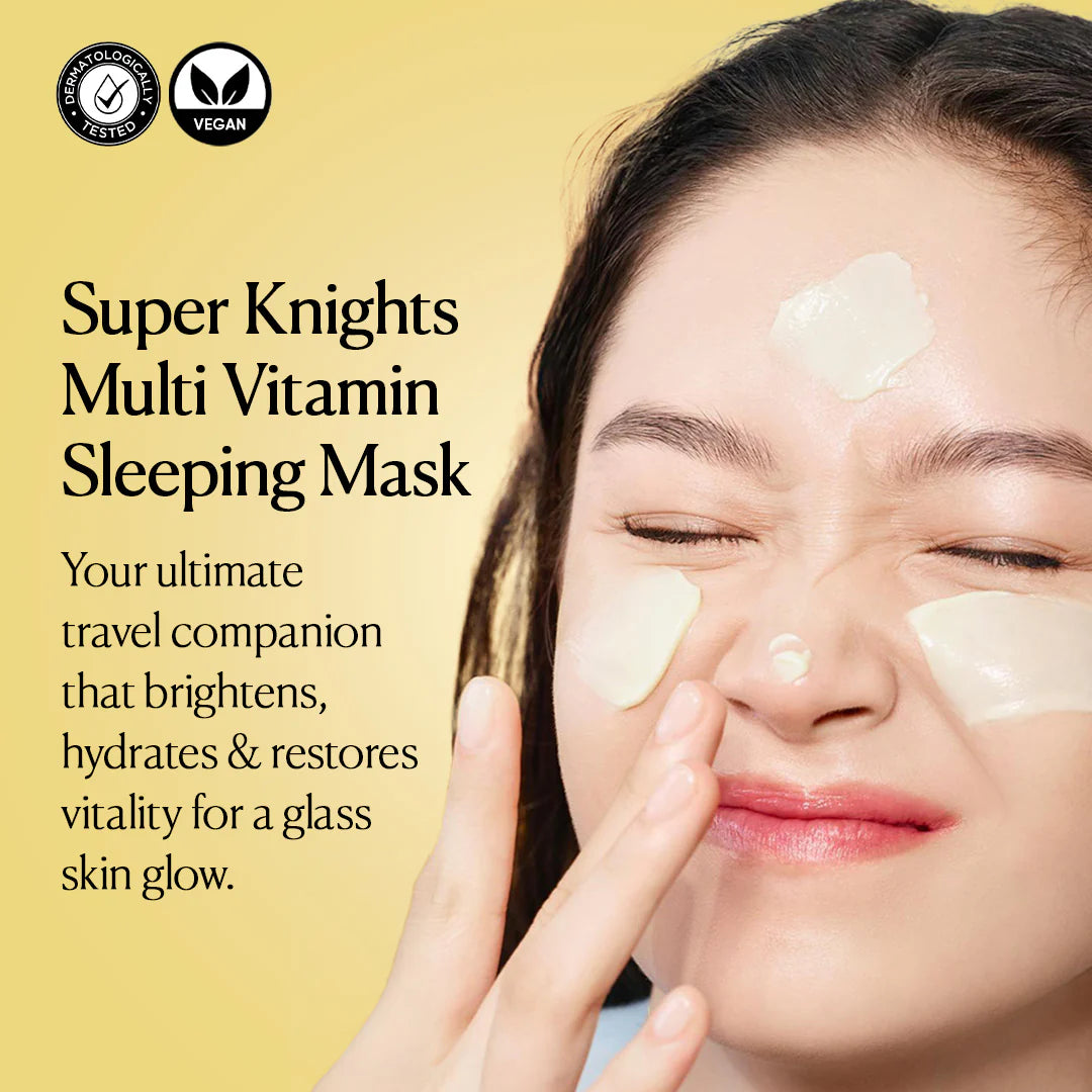  Multi vitamin Mask, Brightening , Overnight,  Vitamin Sleeping Mask, Radiant Skin, Makeup Stash Pakistan