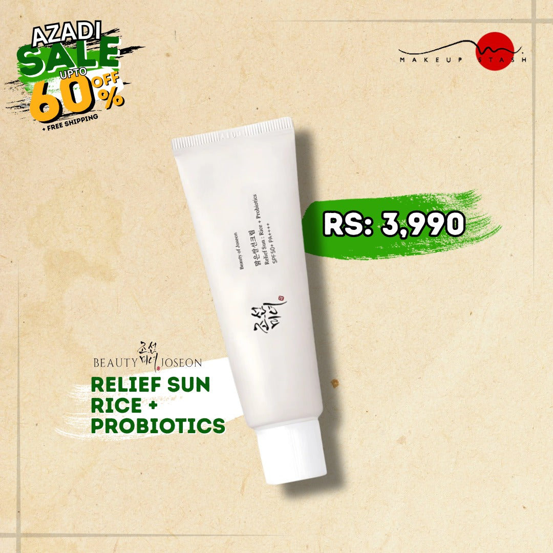 Beauty of Joseon Relief Rice Probiotics Sun SPF50+ PA++++ 50 ML - Makeup Stash Pakistan