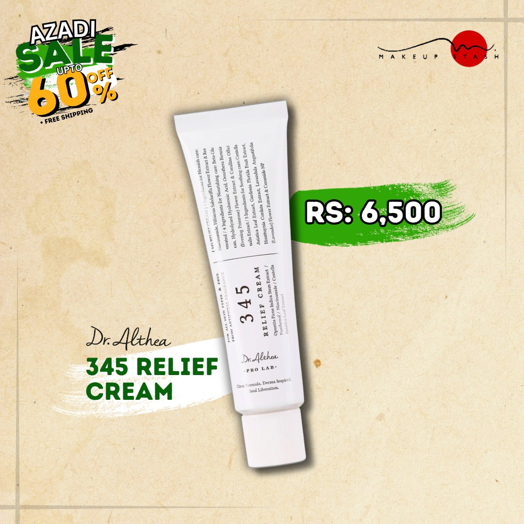 Dr Althea 345 Relief Cream 50ml - Makeup Stash Pakistan