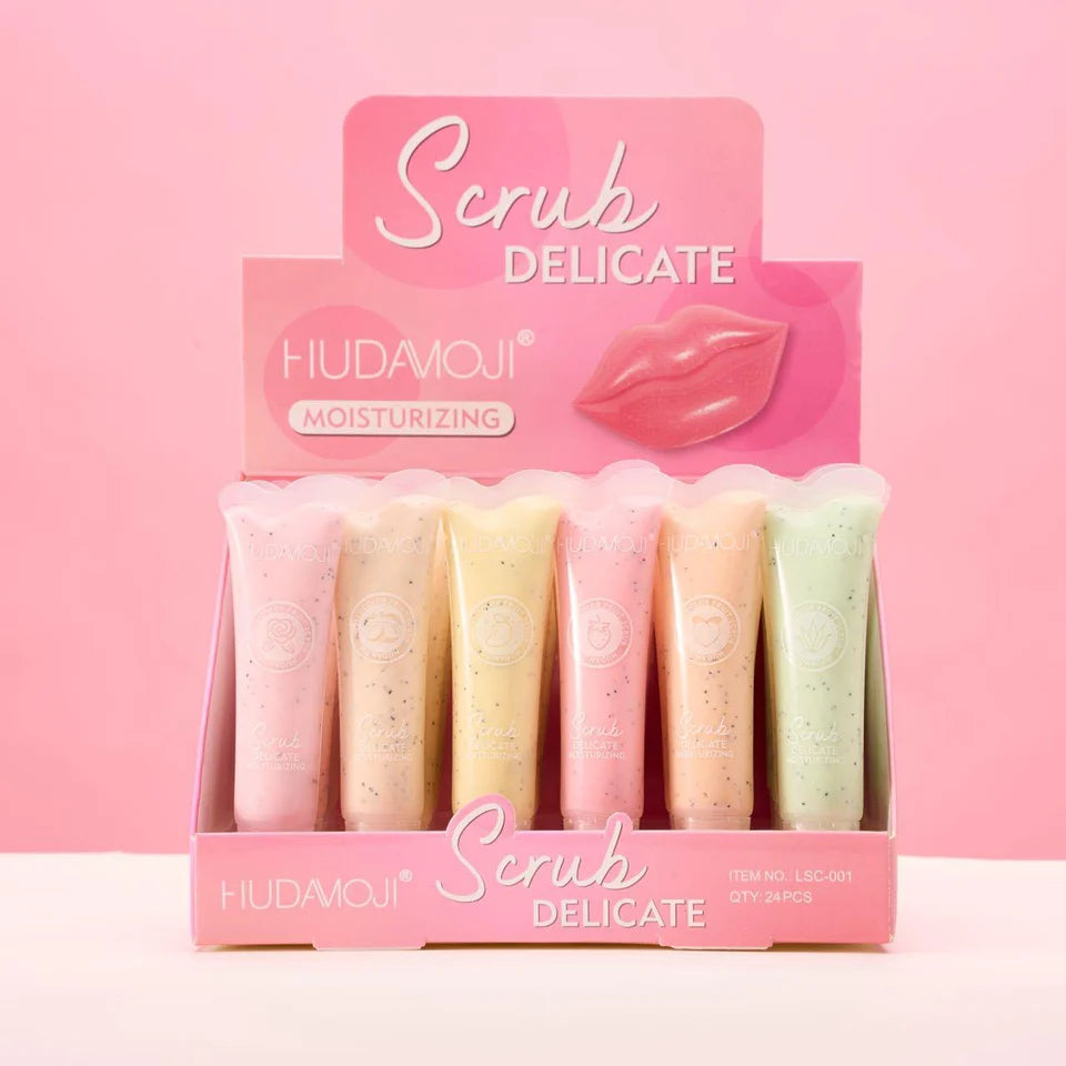 Lip Scrub Moisturizing, Gentle Lip Exfoliator, Soft Lips Treatment, Hydrating Lip Care, Lip Care Pakistan, Remove Chapped Lips, Lip Smoothing Scrub, Beauty Lip Scrub, Daily Lip Care - Makeup Stash Pakistan