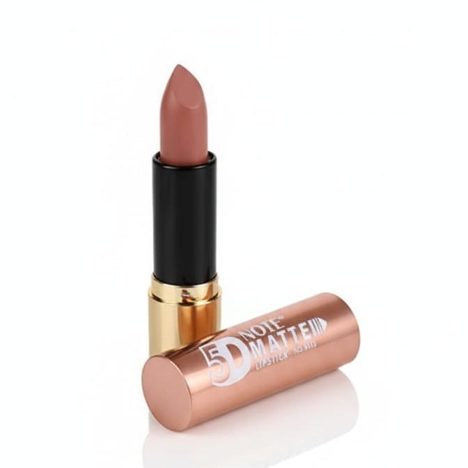 Note 5D Matte Lipstick – Long-Lasting, Velvet Smooth & Intense Color Finish