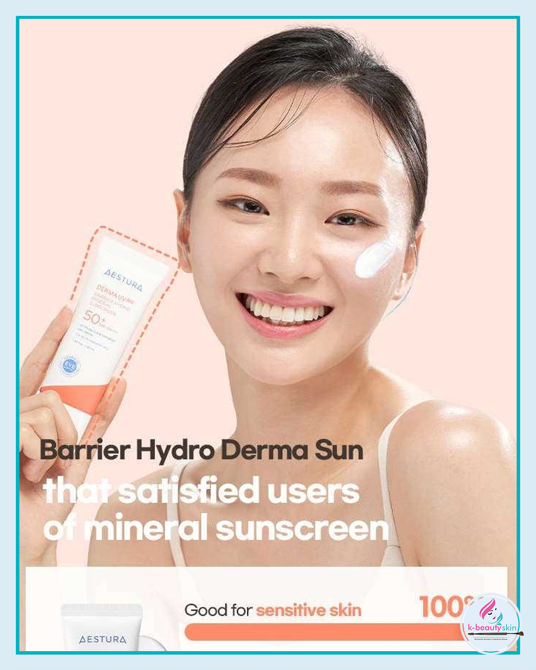 Aestura - Derma UV365 Barrier Hydro Mineral Sunscreen 20ml - Makeup Stash Pakistan