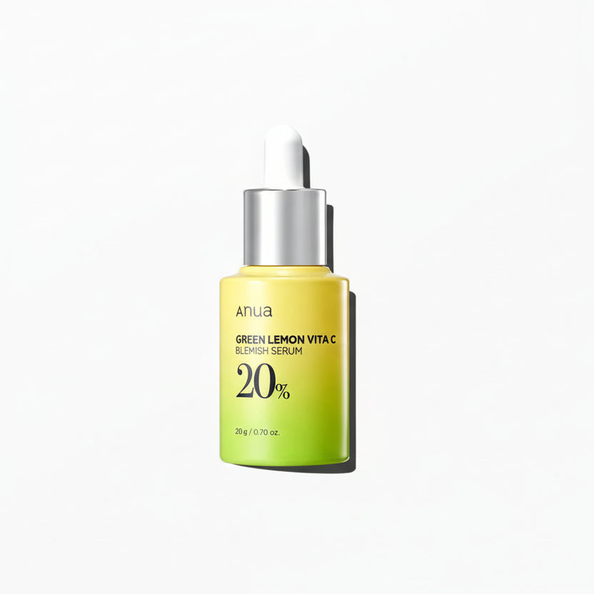 Green Lemon Vita C Blemish Serum, Vitamin C Serum 20g, Brightening Serum, Dark Spot Serum, Lemon Extract Serum, Blemish Control Serum, Hyperpigmentation Treatment, Antioxidant Vitamin C, Hydrating Vitamin C Serum, Korean Skincare Serum, Radiance Boosting Serum, Daily Vitamin C - Makeup Stash Pakistan